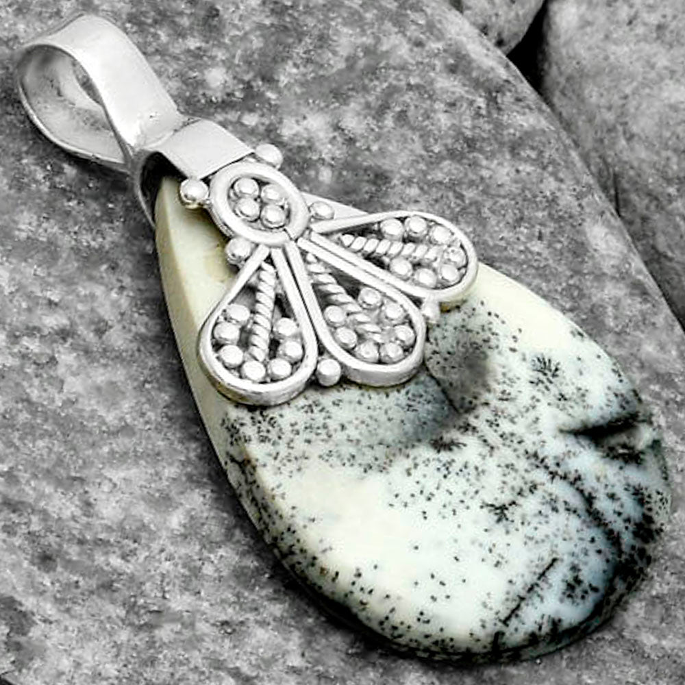 Merlinite Dendritic Opal - Turkey Pendant P-1469 SDP115790