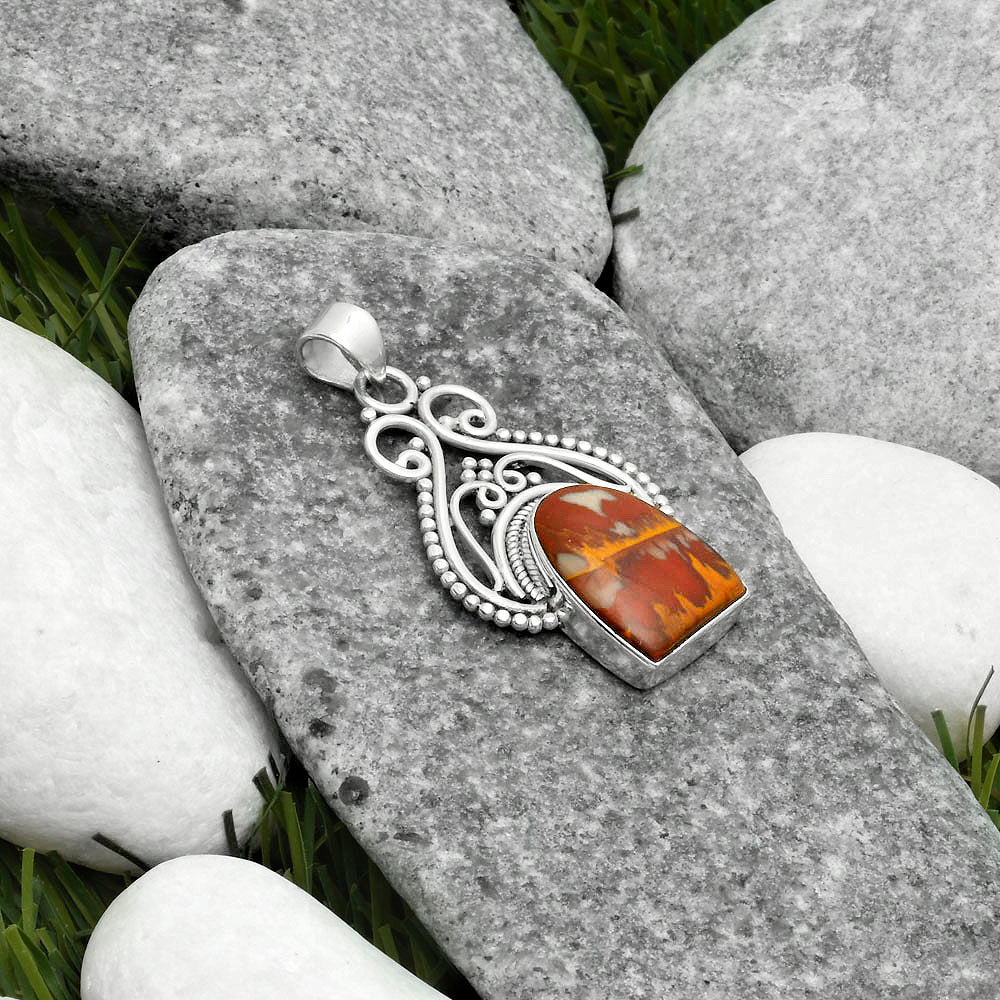 Natural Noreena Jasper Pendant P-1541 SDP115802