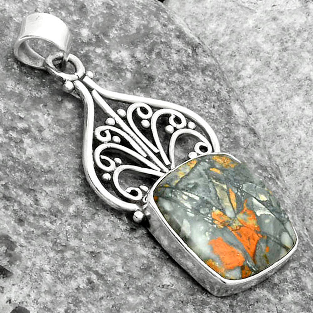 Artisan - Maligano Jasper - Indonesia Pendant P-1541 SDP115921