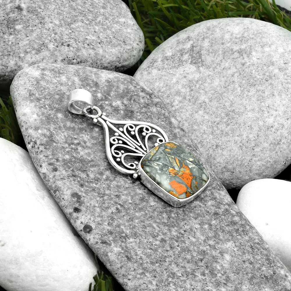 Artisan - Maligano Jasper - Indonesia Pendant P-1541 SDP115921