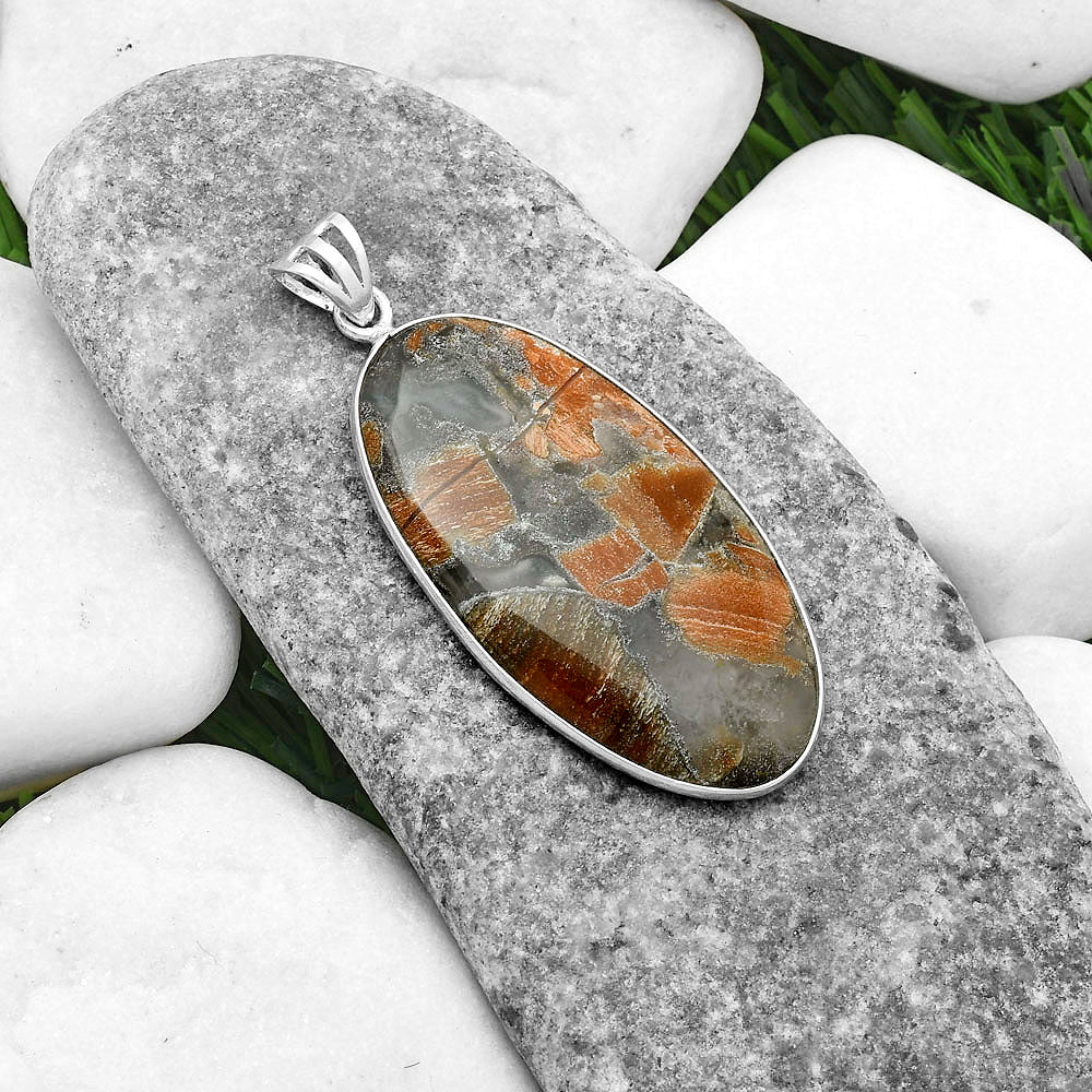 Natural Tabu Jasper Pendant P-1001 SDP116472