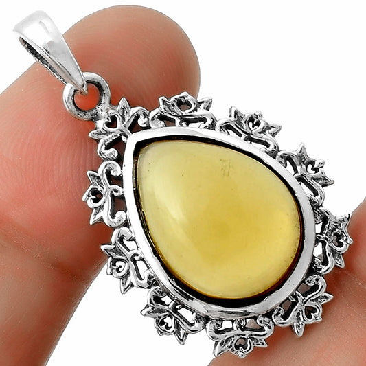 Artisan - Natural Citrine Cab Pendant P-1028 SDP116574