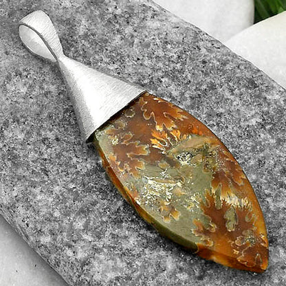 Natural Sutured Ammonite - Madagascar Pendant P-1016 SDP116597