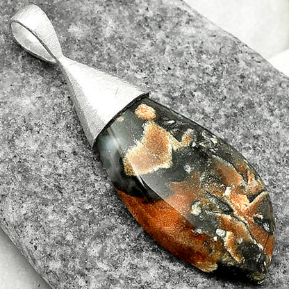 Natural Tabu Jasper Pendant P-1016 SDP116636