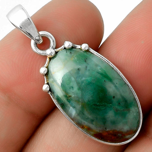 Natural Larsonite Jasper Pendant P-1349 SDP116654