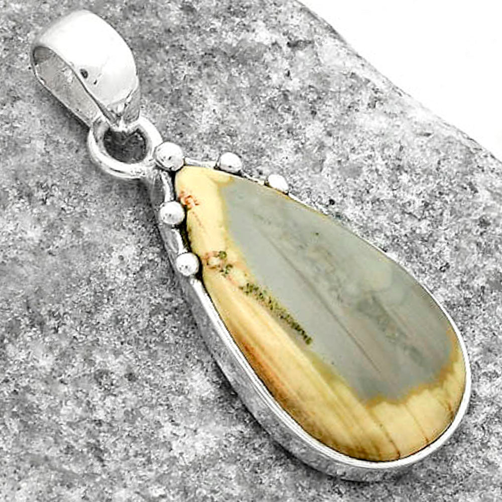 Natural Imperial Jasper - Mexico Pendant P-1349 SDP116663