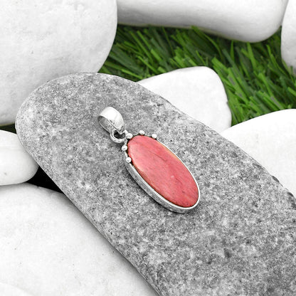 Natural Pink Tulip Quartz Pendant P-1349 SDP116680