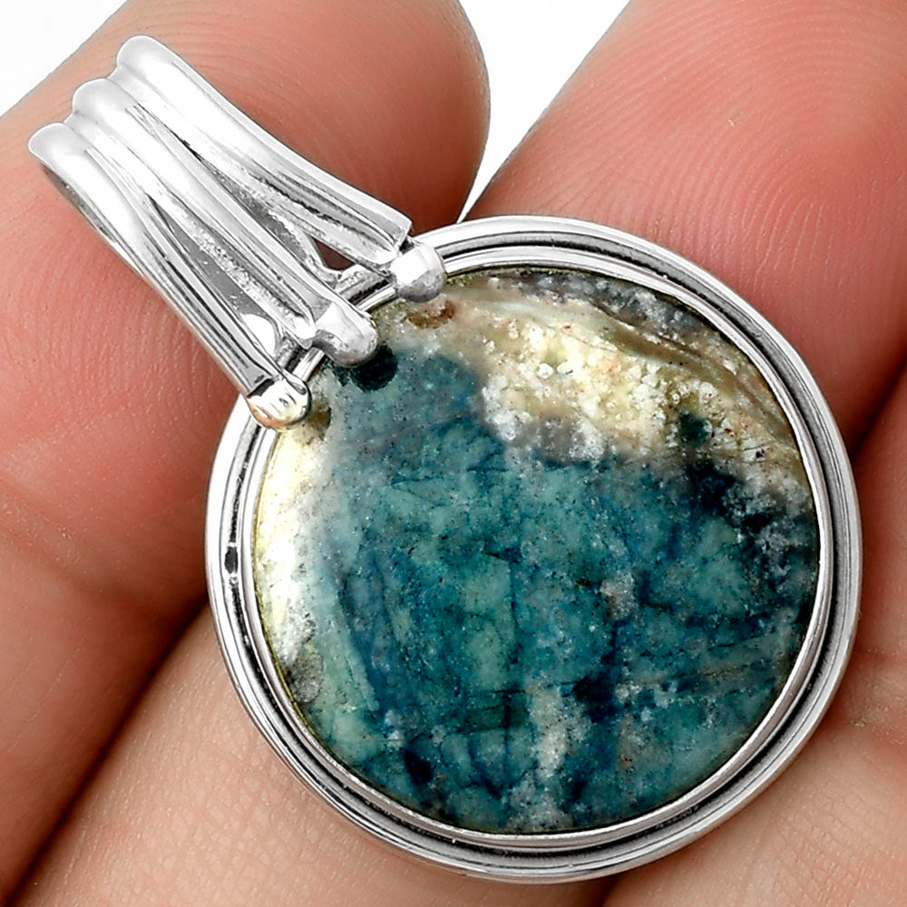 Natural Blue Scheelite - Turkey Pendant P-1664 SDP116744