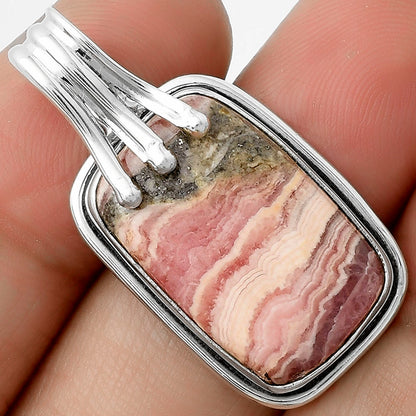 Natural Rhodochrosite Argentina Pendant P-1664 SDP116755