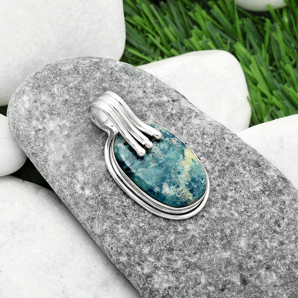 Natural Blue Scheelite - Turkey Pendant P-1664 SDP116756