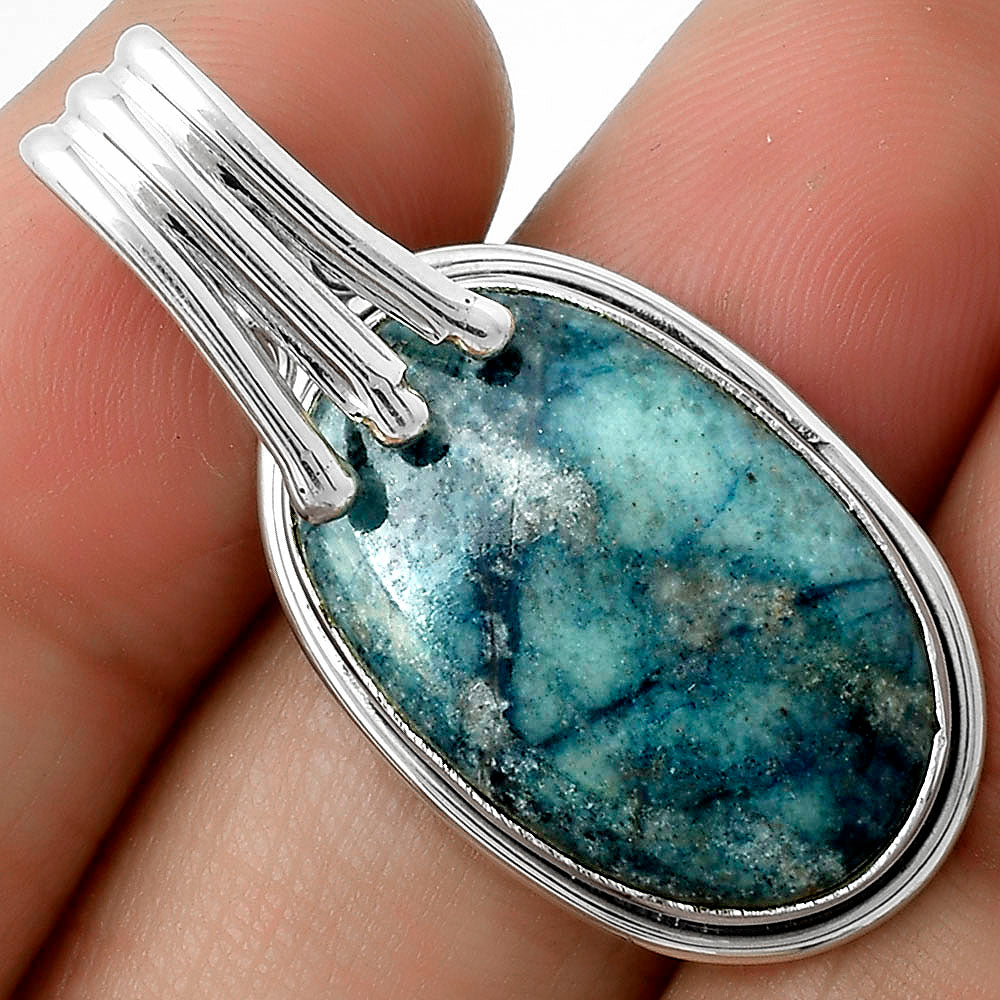 Natural Blue Scheelite - Turkey Pendant P-1664 SDP116766