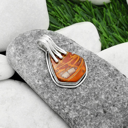 Natural Noreena Jasper Pendant P-1664 SDP116769