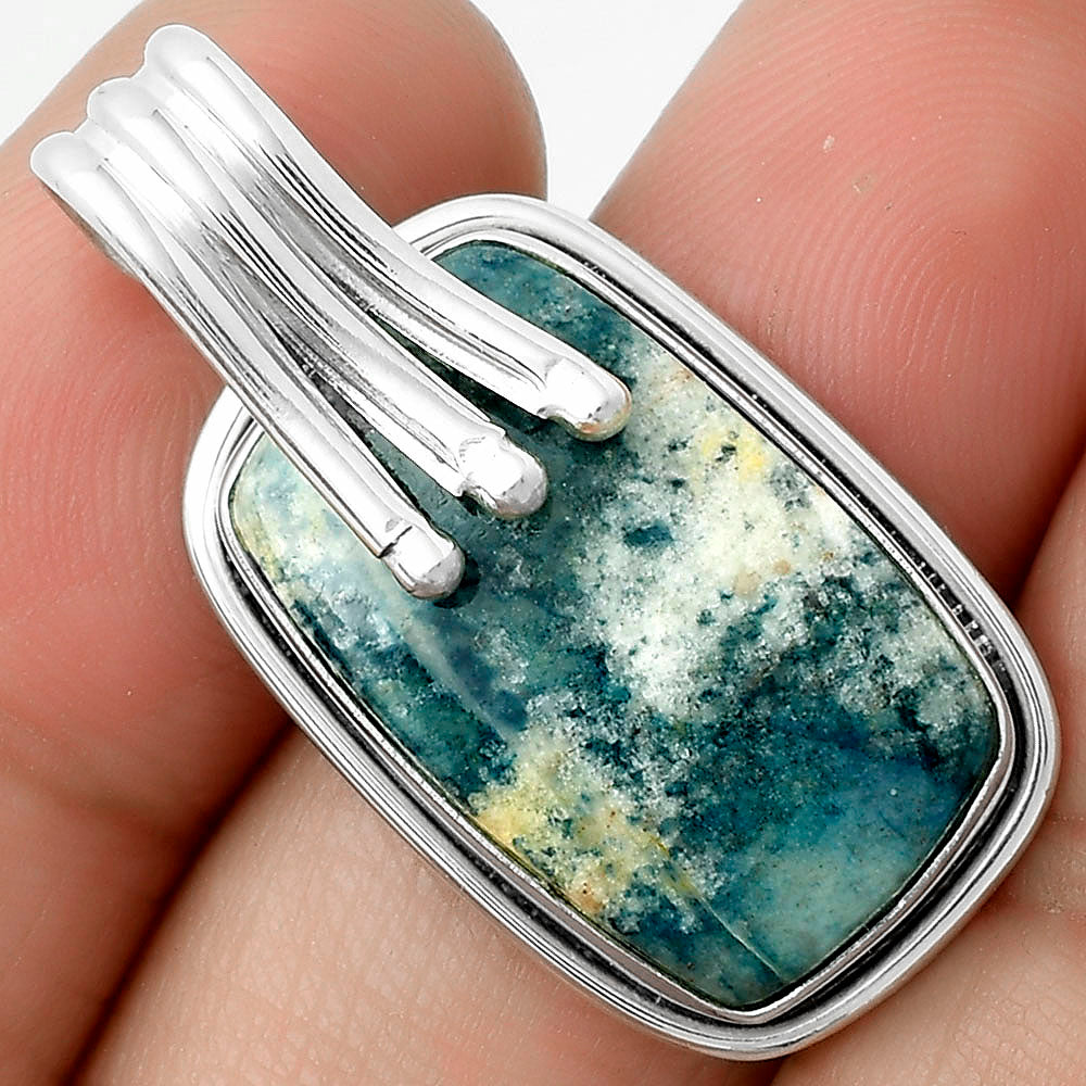 Natural Blue Scheelite - Turkey Pendant P-1664 SDP116777