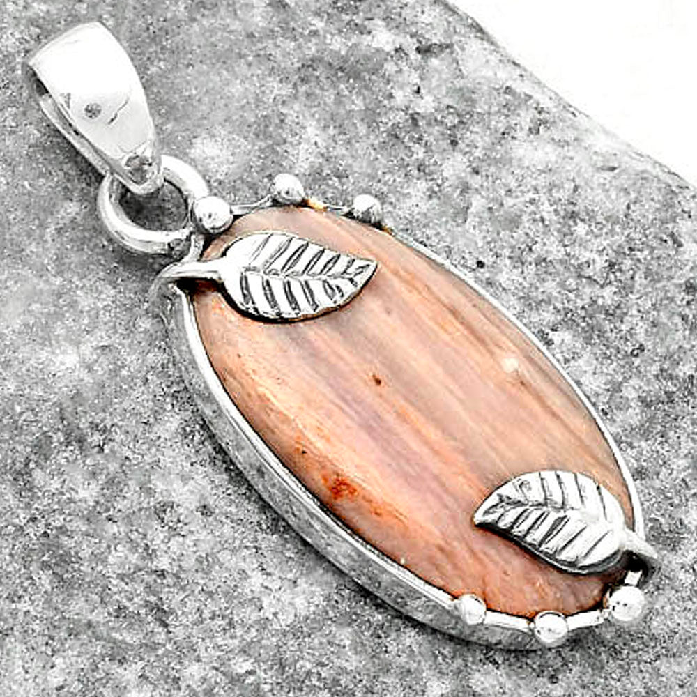 Natural Pink Tulip Quartz Pendant P-1226 SDP116847