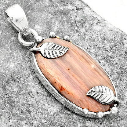 Natural Pink Tulip Quartz Pendant P-1226 SDP116847