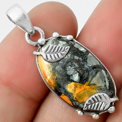 Natural Maligano Jasper - Indonesia Pendant P-1226 SDP116859