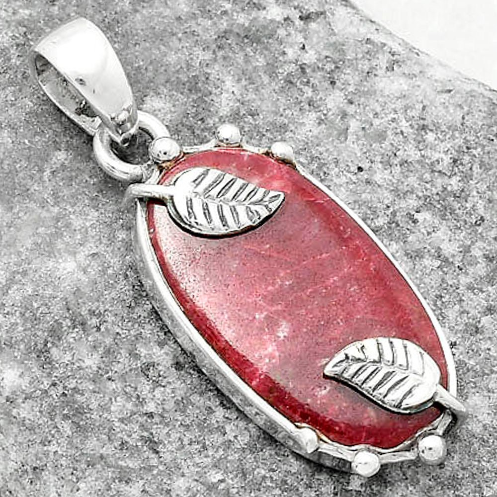 Natural Pink Thulite - Norway Pendant P-1226 SDP116864