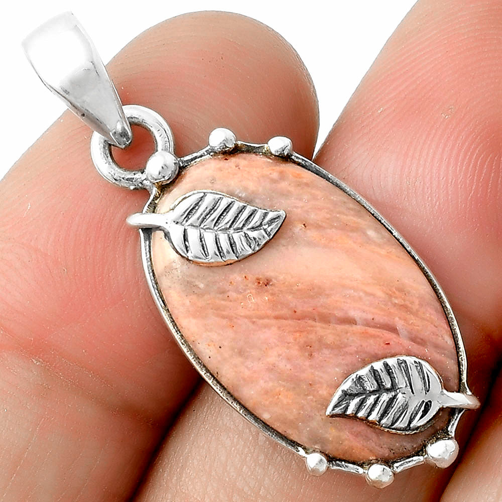 Natural Pink Tulip Quartz Pendant P-1226 SDP116876