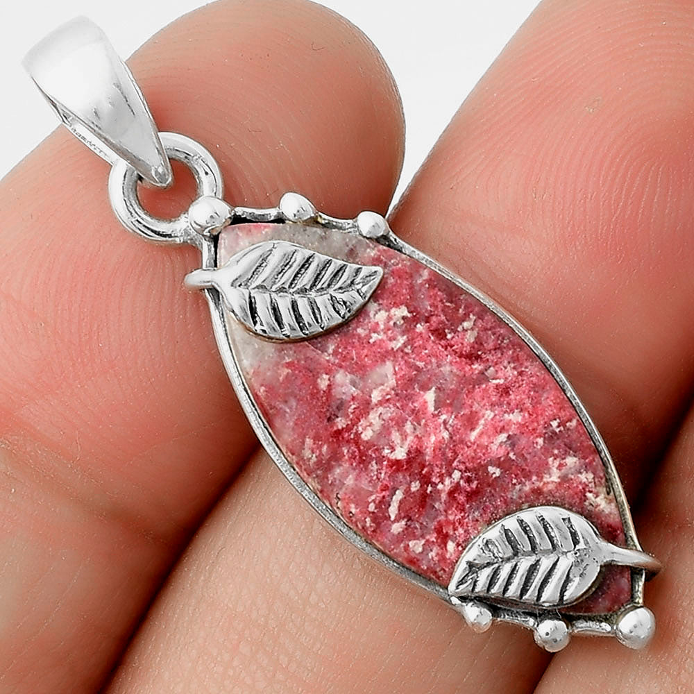 Natural Pink Thulite - Norway Pendant P-1226 SDP116882