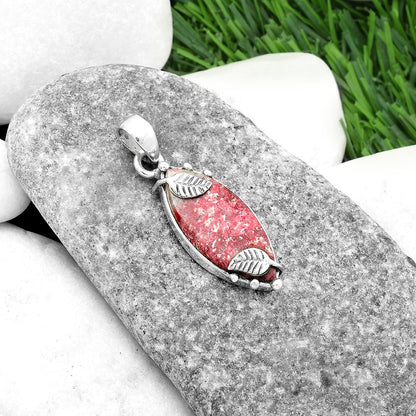 Natural Pink Thulite - Norway Pendant P-1226 SDP116882