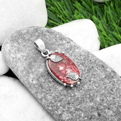 Natural Pink Thulite - Norway Pendant P-1226 SDP116883