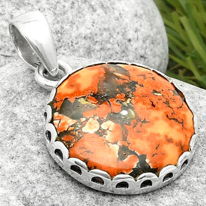 Natural Maligano Jasper - Indonesia Pendant P-1637 SDP117078
