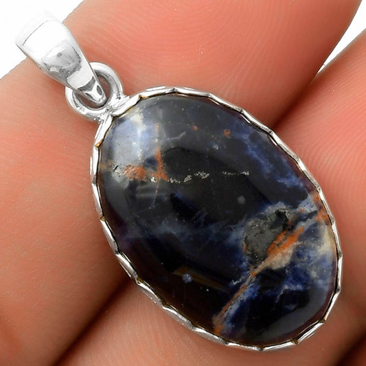 Natural Sodalite Pendant P-1637 SDP117091