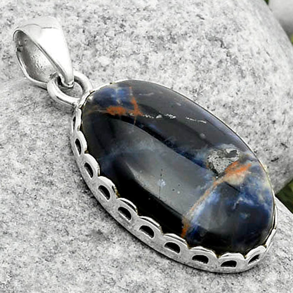 Natural Sodalite Pendant P-1637 SDP117091