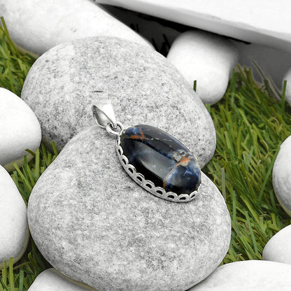 Natural Sodalite Pendant P-1637 SDP117091