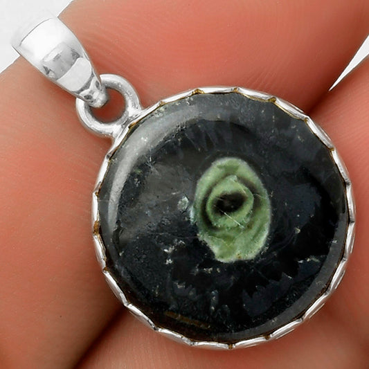 Natural Star Galaxy Jasper Pendant P-1637 SDP117092