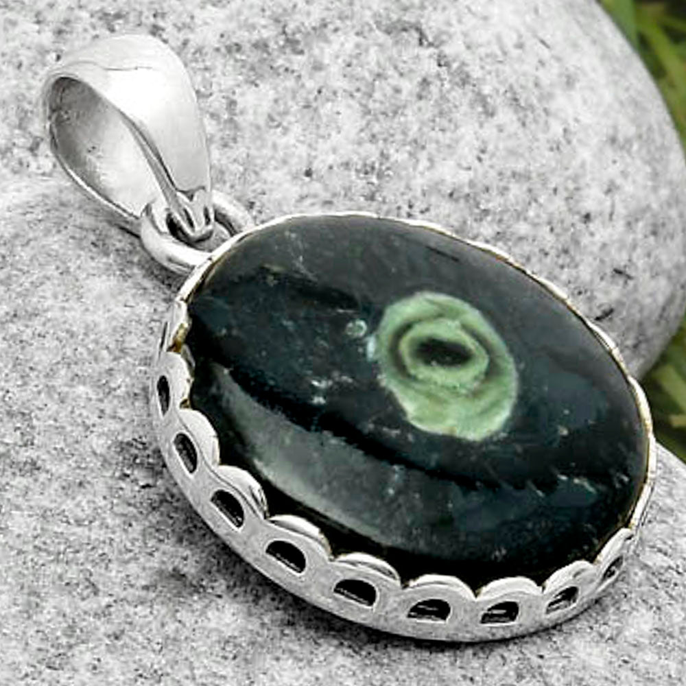 Natural Star Galaxy Jasper Pendant P-1637 SDP117092
