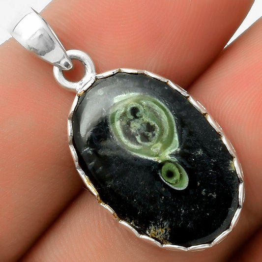 Natural Star Galaxy Jasper Pendant P-1637 SDP117093
