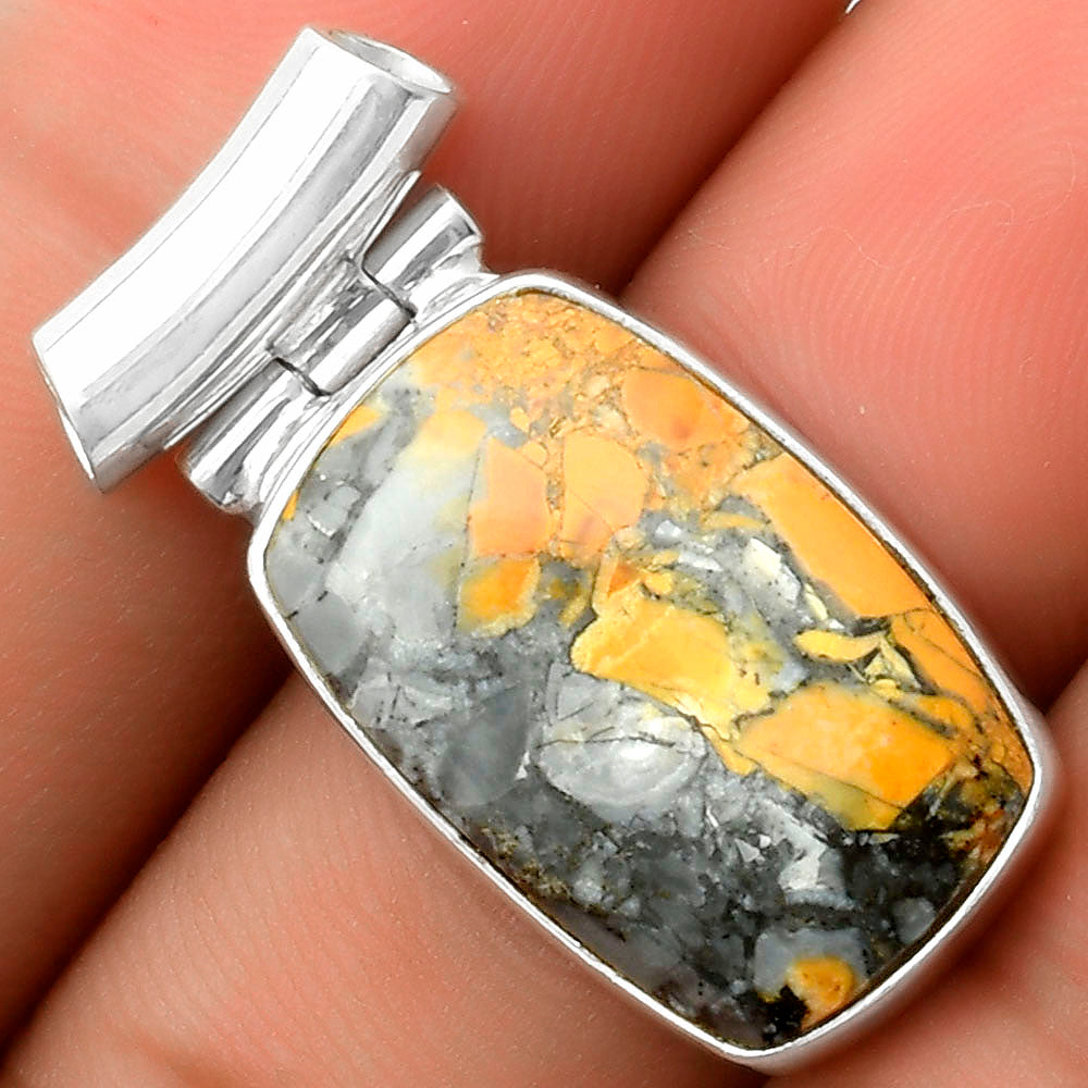 Natural Maligano Jasper - Indonesia Pendant P-1621 SDP117154