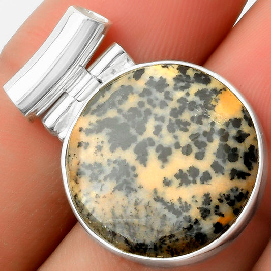 Natural Russian Honey Dendrite Opal Pendant P-1621 SDP117167