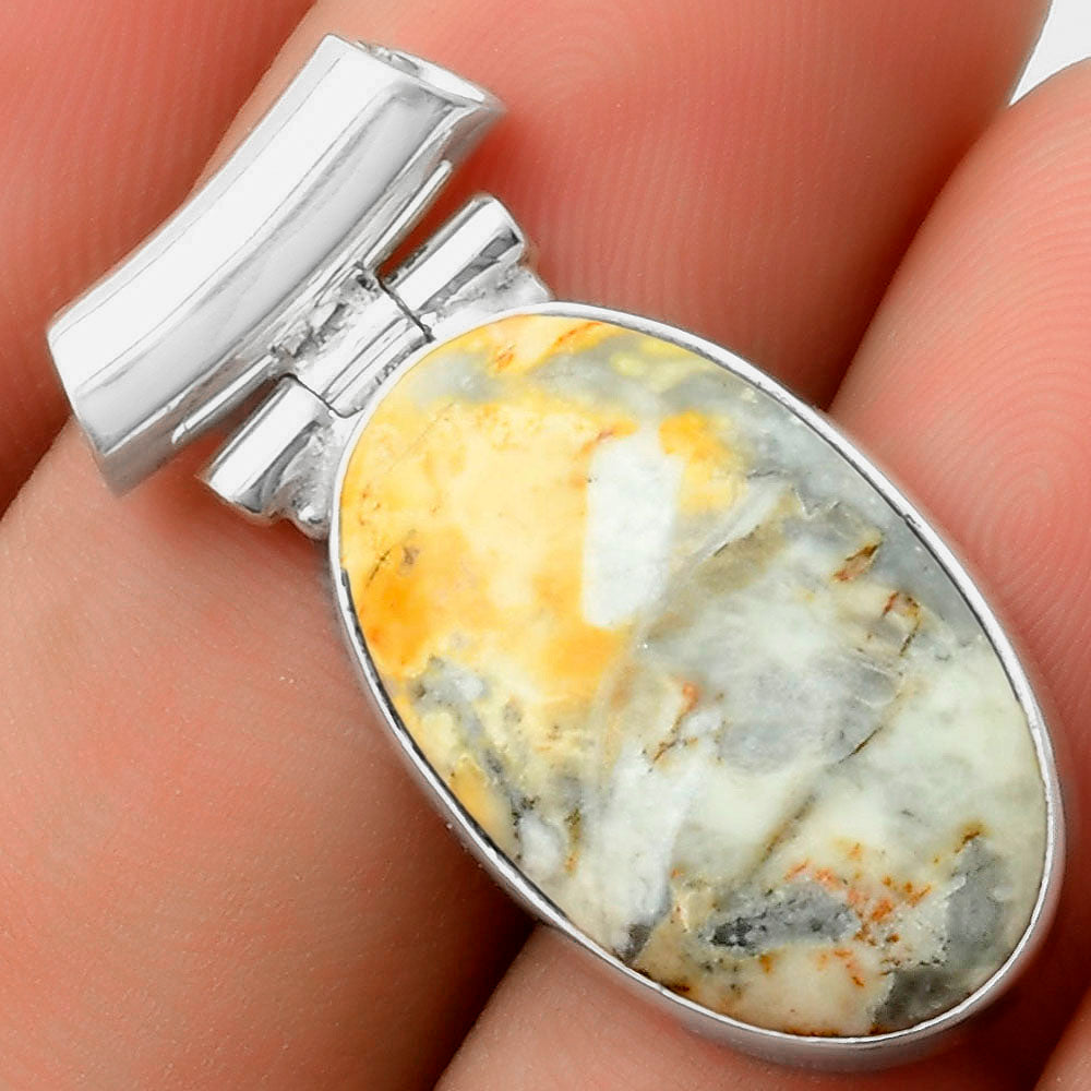 Natural Maligano Jasper - Indonesia Pendant P-1621 SDP117181