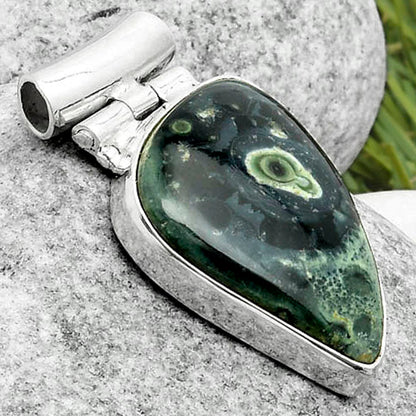 Natural Star Galaxy Jasper Pendant P-1621 SDP117182