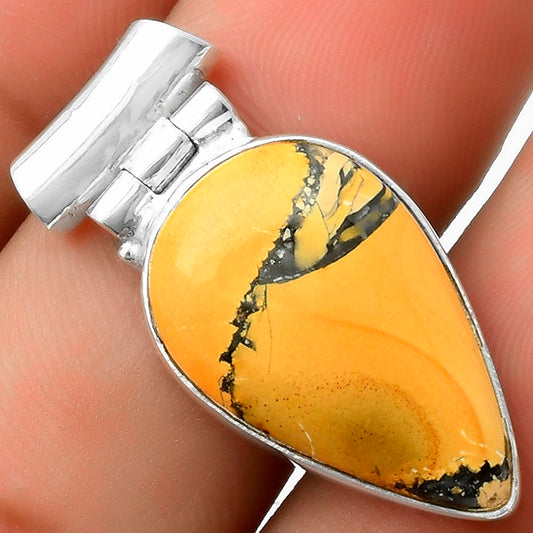 Natural Maligano Jasper - Indonesia Pendant P-1621 SDP117188