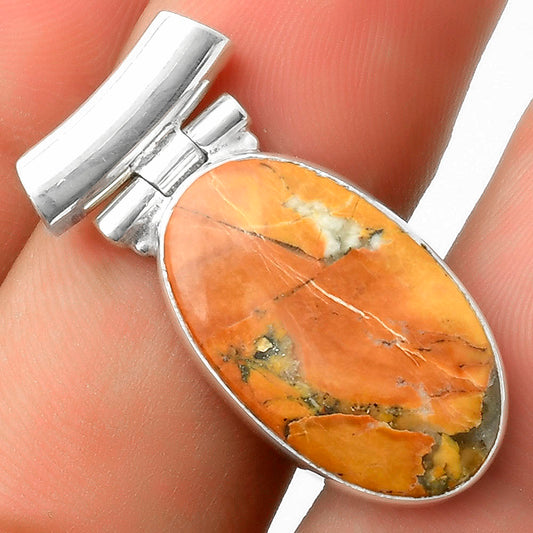 Natural Maligano Jasper - Indonesia Pendant P-1621 SDP117201