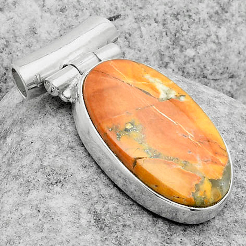Natural Maligano Jasper - Indonesia Pendant P-1621 SDP117201