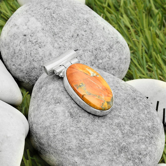 Natural Maligano Jasper - Indonesia Pendant P-1621 SDP117201