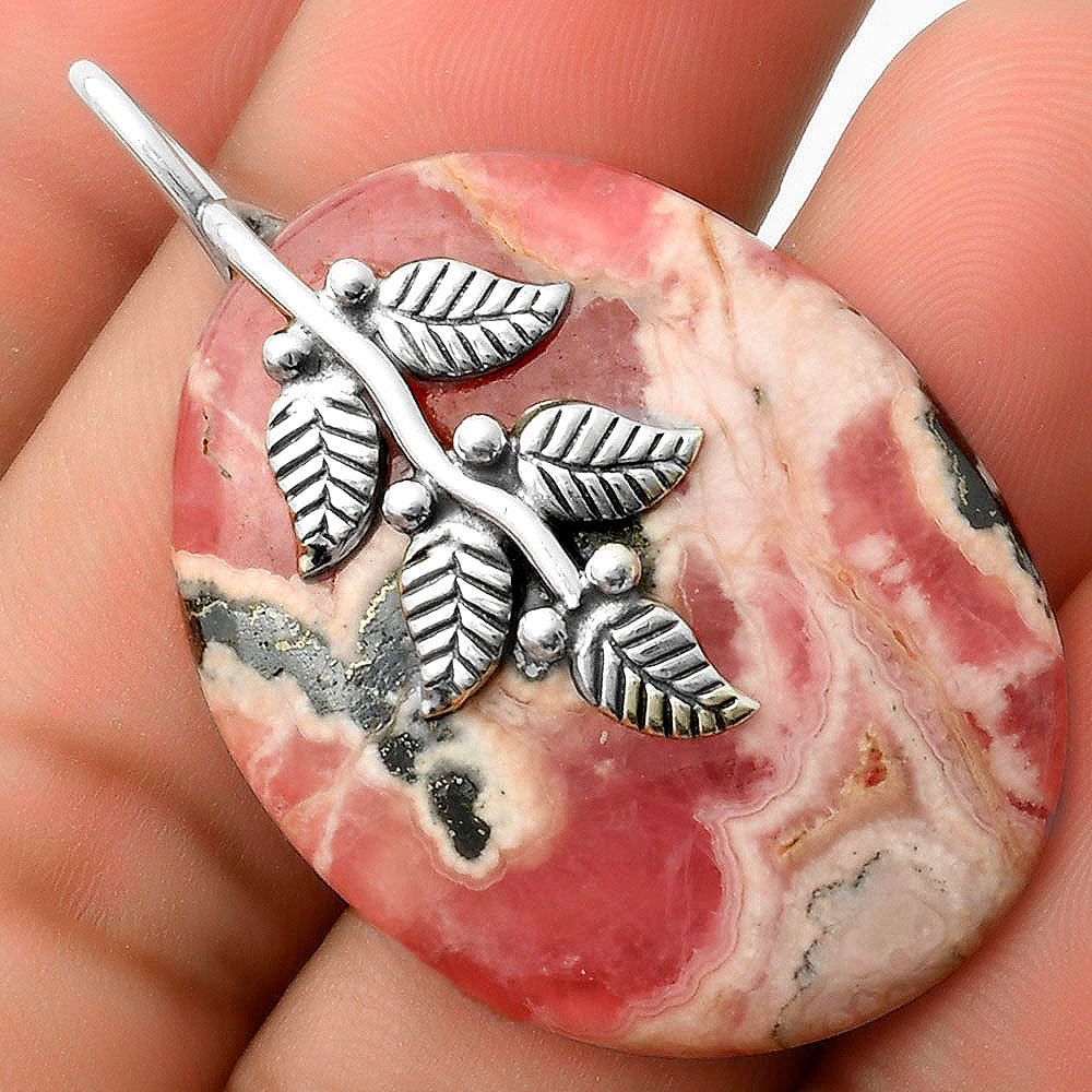 Leaves - Rhodochrosite Argentina Pendant P-1291 SDP117252