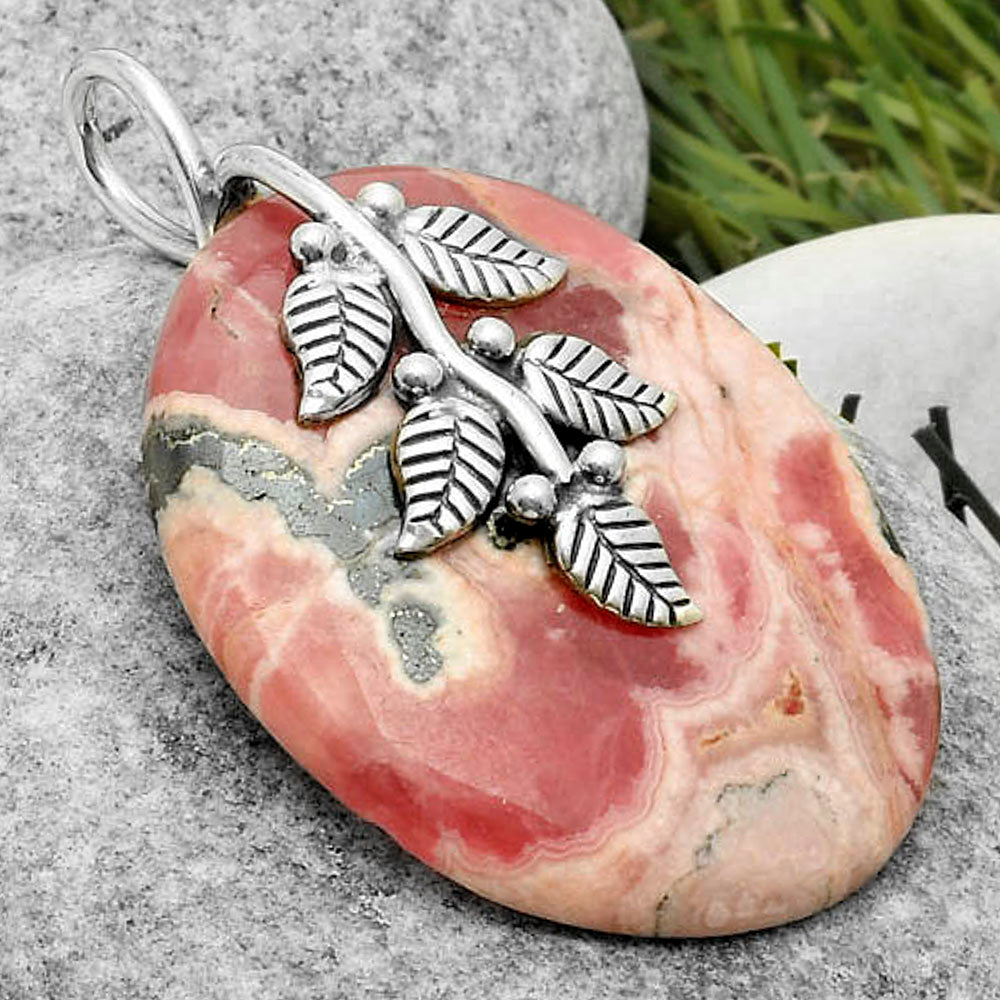 Leaves - Rhodochrosite Argentina Pendant P-1291 SDP117252