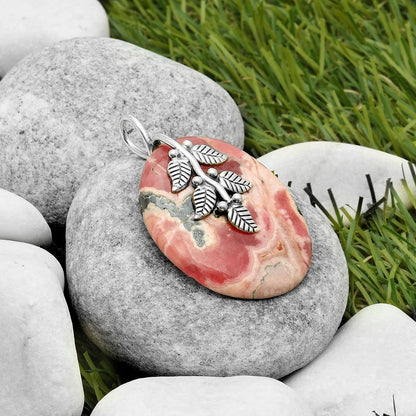 Leaves - Rhodochrosite Argentina Pendant P-1291 SDP117252