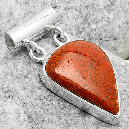 Natural Red Moss Agate Pendant P-1198 SDP117289