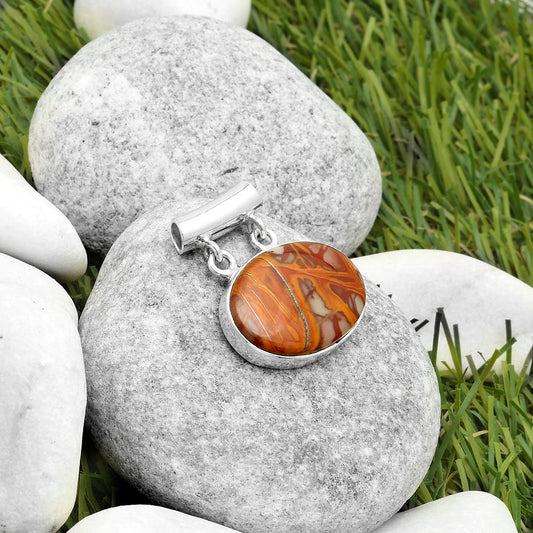 Natural Noreena Jasper Pendant P-1198 SDP117299