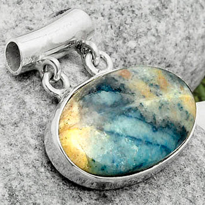 Natural Blue Scheelite - Turkey Pendant P-1198 SDP117314
