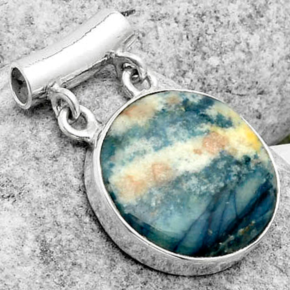 Natural Blue Scheelite - Turkey Pendant P-1198 SDP117320