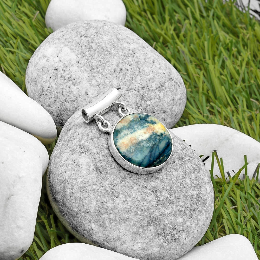 Natural Blue Scheelite - Turkey Pendant P-1198 SDP117320