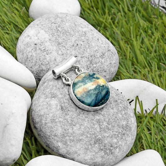 Natural Blue Scheelite - Turkey Pendant P-1198 SDP117320