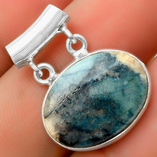 Natural Blue Scheelite - Turkey Pendant P-1198 SDP117321